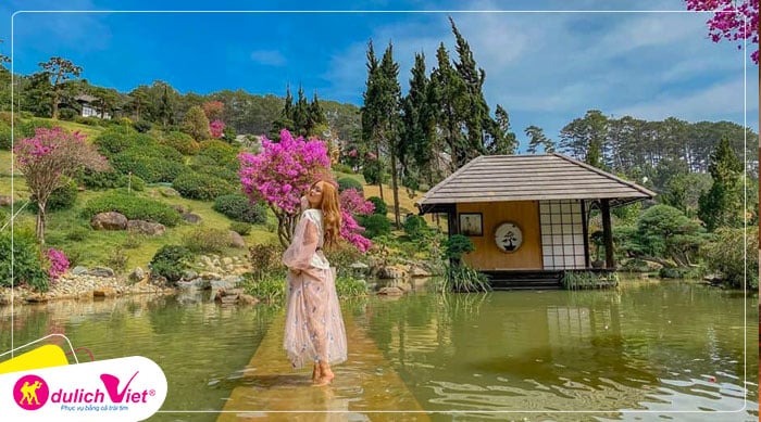 Du lịch Đà Lạt - Thiền Viện Trúc Lâm - QUÊ Garden - Kim Ngân Hills Resort dịp Lễ 30/4 từ Sài Gòn