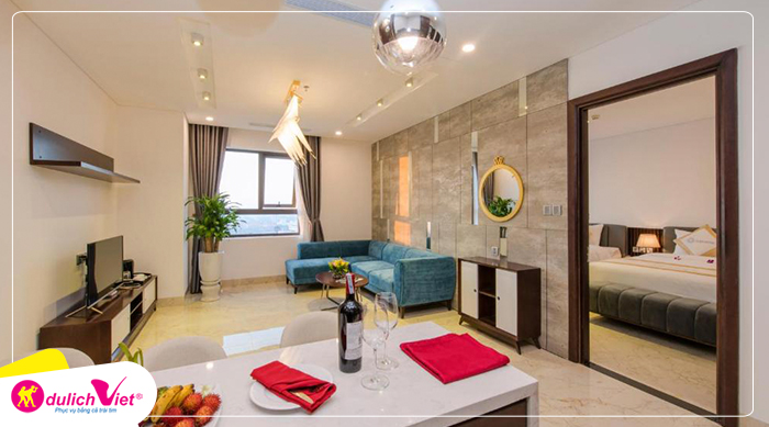 Combo Du lịch Đà Nẵng Khách sạn 4 Sao Eden Ocean View Đà Nẵng từ Sài Gòn giá tốt 2025