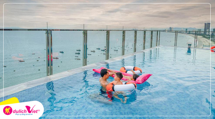Combo Du lịch Đà Nẵng Khách sạn 4 Sao Grand Gold Hotel từ Sài Gòn 2025
