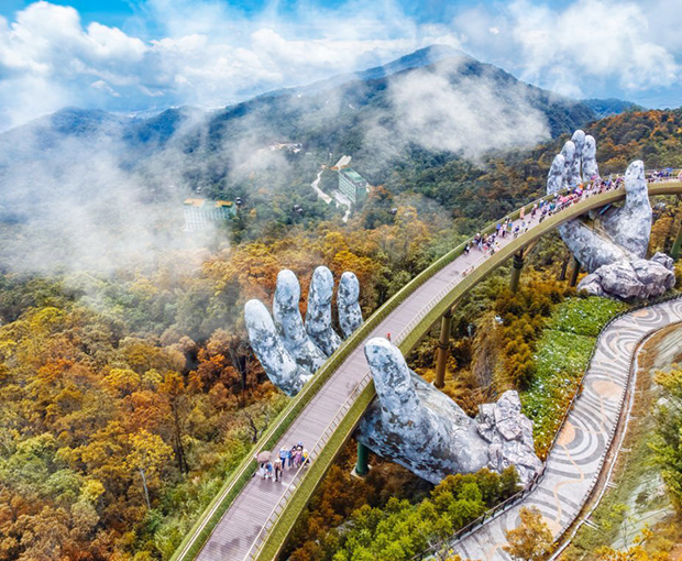 Du lịch Đà Nẵng - Bà Nà - Hội An - Huế mùa Thu từ Sài Gòn 2025