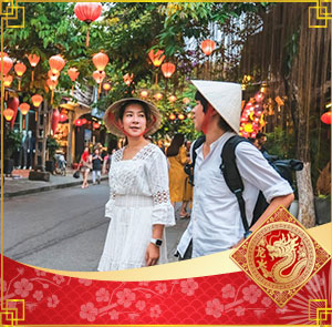 Du lịch Đà Nẵng Tết Âm lịch - Bà Nà - Hội An - Làng Hương Thuỷ Xuân - Huế từ Sài Gòn 2025
