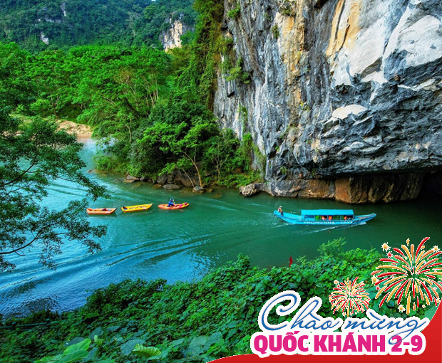 Du lịch miền Trung Lễ 2/9 - Đà Nẵng - Huế - Động Phong Nha 5 ngày từ Sài Gòn 2025