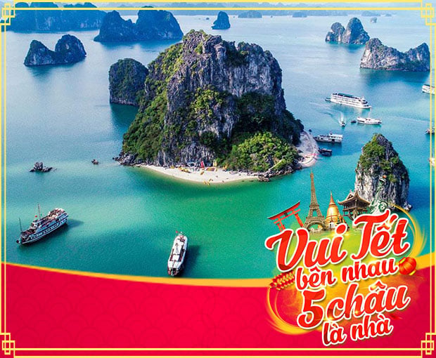 Du lịch Hạ Long - Yên Tử - Hà Nội - Sapa - Fansipan 5 ngày Tết Nguyên Đán từ Sài Gòn