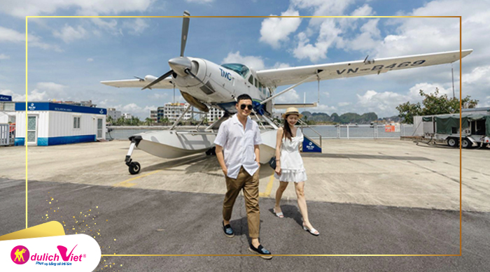 Du lịch Hà Nội - Du Thuyền Vịnh Hạ Long Trải Nghiệm Thủy Phi Cơ từ Sài Gòn