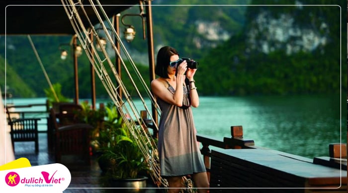 Du lịch Trải Nghiệm 2N1Đ Du thuyền Vịnh Hạ Long Le Journey 4 sao tư Sài Gòn 2025