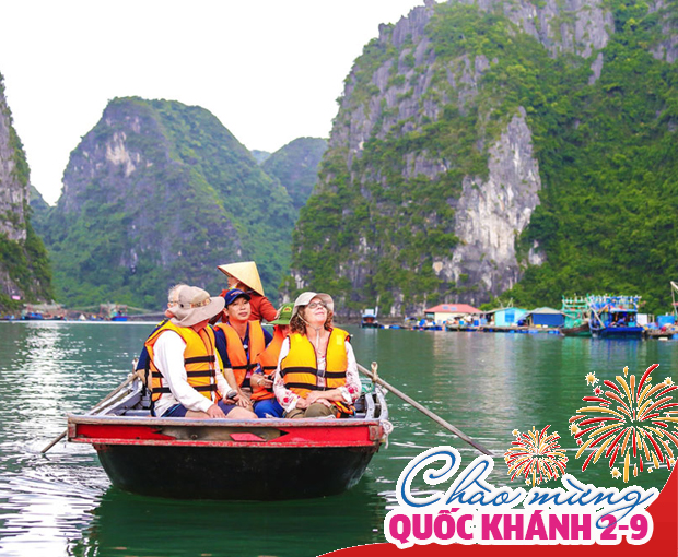 Du lịch Lễ 2/9 - Tour Hà Nội - Chùa Tam Chúc - Ninh Bình - Vịnh Hạ Long từ Sài Gòn 2025