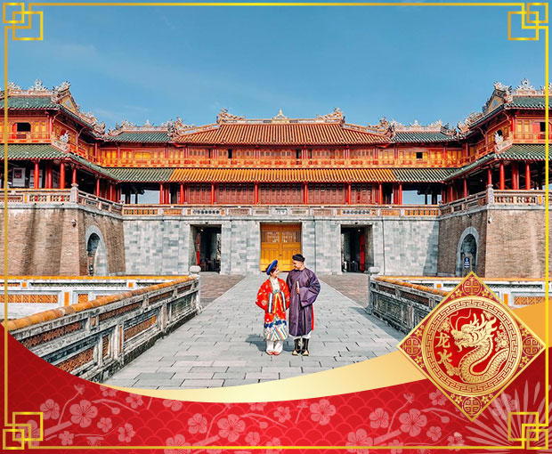 Du lịch Đà Nẵng Tết Nguyên Đán - Huế - Làng Hương Thuỷ Xuân - Động Phong Nha 5 ngày từ Sài Gòn 2025