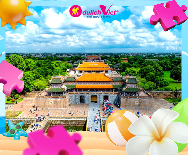 Du lịch Hè - Tour Đà Nẵng - Huế - Động Phong Nha - Bay Vietnam Airlines từ Sài Gòn 2025