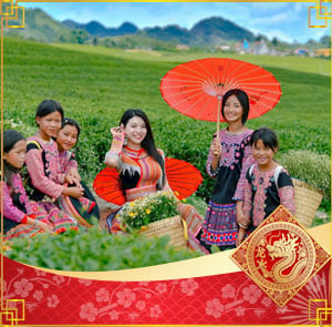 Du lịch Tây Bắc Tết Nguyên Đán - Hà Nội - Mộc Châu - Sơn La - Điện Biên bay Vietnam Airlines từ Sài Gòn 2025