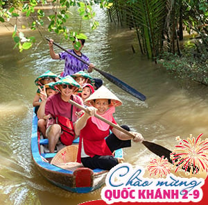Du lịch Lễ 2/9 - Tour Du lịch Miền Tây Mỹ Tho - Cần Thơ từ Sài Gòn