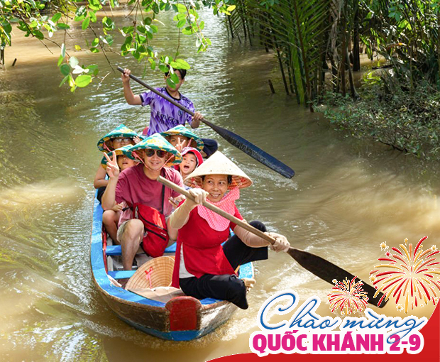 Du lịch Lễ 2/9 - Tour Du lịch Miền Tây Mỹ Tho - Cần Thơ từ Sài Gòn