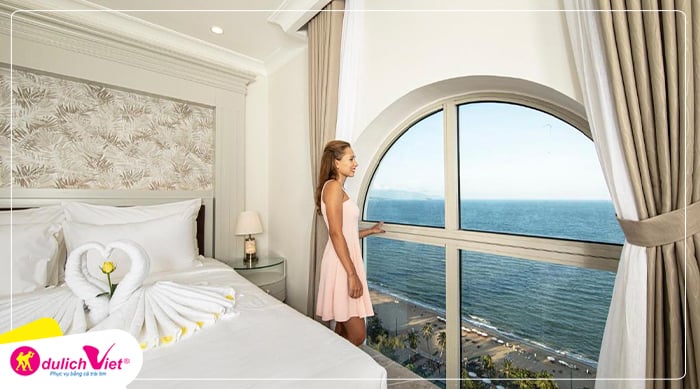 Combo Du lịch Nha Trang Khách sạn 4 Sao Merperle Beach từ Sài Gòn 2025