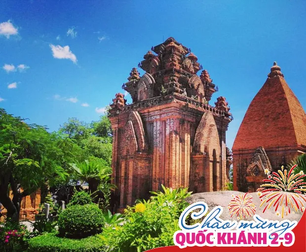 Du lịch Nha Trang Lễ 2/9 - Tháp Bà Ponagar - Chùa Long Sơn - Winwonders từ Sài Gòn 2025