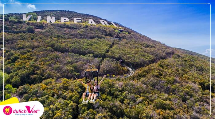 Fairy Land, trải nghiệm đường trượt Zipline