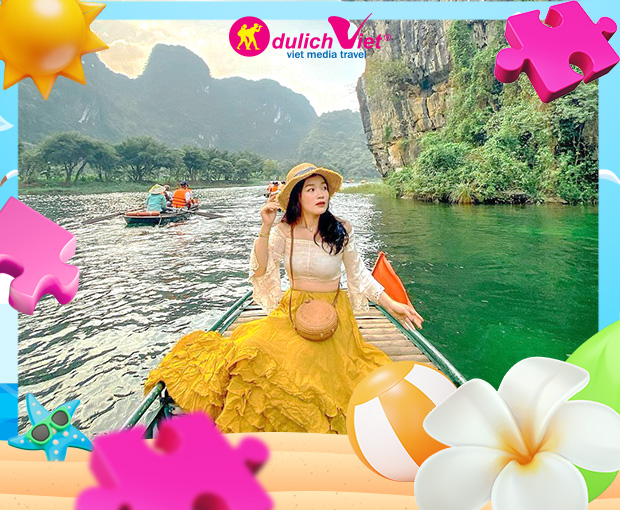 Du lịch Hè - Tour Hà Nội - Chùa Tam Chúc - Ninh Bình - Tràng An từ Sài Gòn 2025