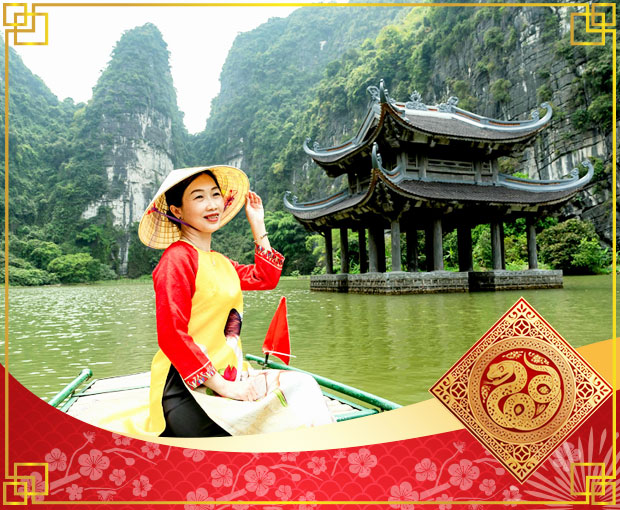Du lịch miền Bắc Tết Nguyên Đán - Hà Nội - Mai Châu - Mộc Châu - Ninh Bình từ Sài Gòn 2026