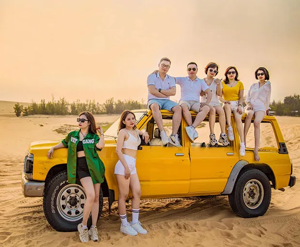 TOUR PHAN THIẾT TẾT DƯƠNG LỊCH 2N1Đ | BIỂN XANH - MŨI NÉ - HÒN RƠM - JEEP TOUR