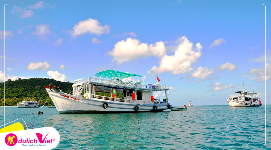 Du lịch Phú Quốc - Trải nghiệm Cano - du ngoạn 4 đảo từ Sài Gòn 2025