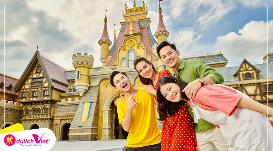 Du lịch Phú Quốc - Vinwonders - Safari - Trải Nghiệm Cáp Treo Hòn Thơm bay Vietnam Airlines