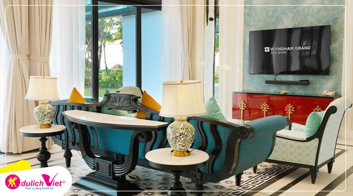 Combo Du lịch Phú Quốc Khách sạn 5 Sao Wyndham từ Sài Gòn 2025
