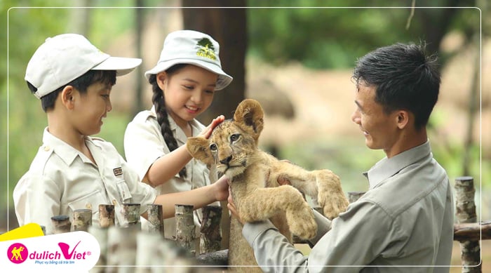 Công viên động vật bán hoang dã