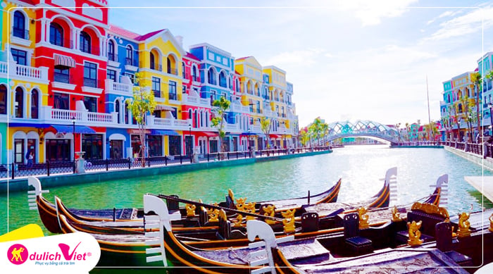 Du lịch Hè - Tour Phú Quốc - Grand World - Checkin Dòng Sông Venice - Vinwonders - Safari từ Sài Gòn