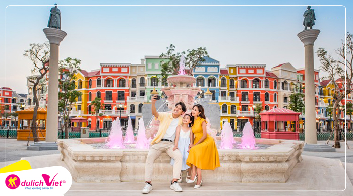 Du lịch Phú Quốc - Grand World - Checkin Dòng Sông Venice - Vinwonders từ Sài Gòn 2025