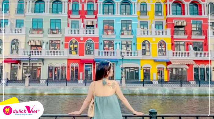 Du lịch Phú Quốc - Grand World - Checkin Dòng Sông Venice - Vinwonders từ Sài Gòn 2025