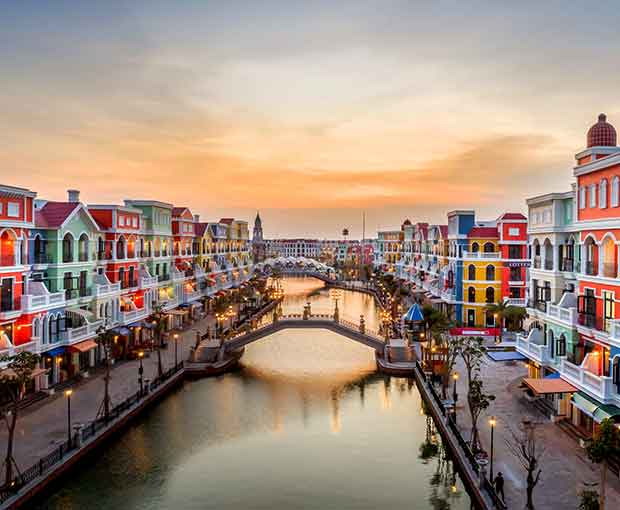 TOUR PHÚ QUỐC MÙA THU 3N2Đ | GRAND WORLD - VINWONDERS - SAFARI - CÁP TREO HÒN THƠM