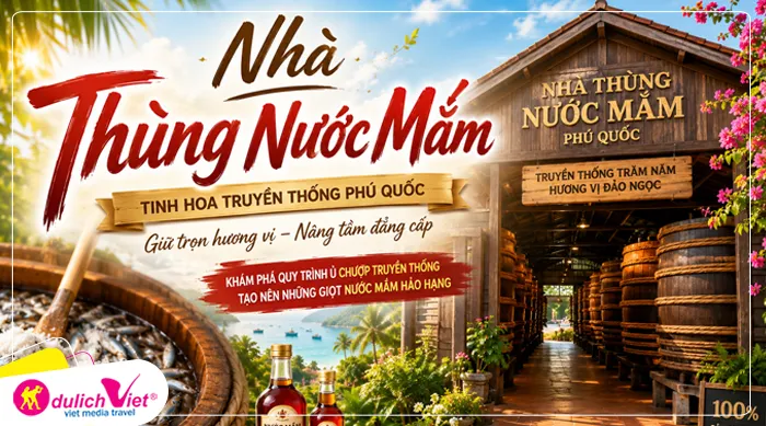 Nhà thùng nước mắm: Tìm hiểu cách ủ và chế biến nước mắm cá cơm