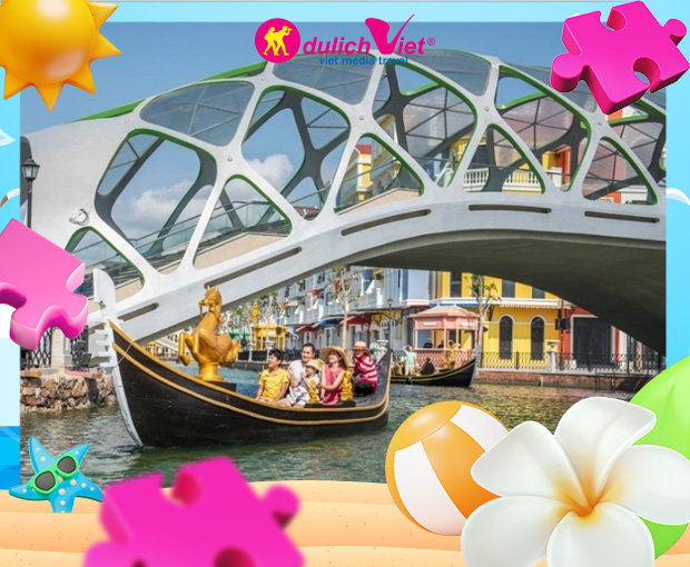 Du lịch Phú Quốc Hè - Grand World - Check in dòng sông Venice - Vinwonders - Safari từ Sài Gòn 2025