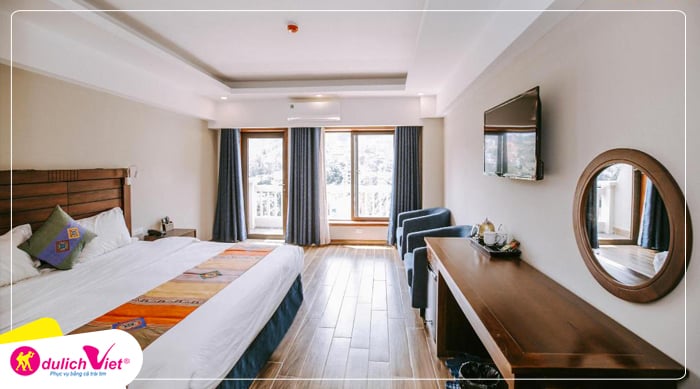Combo du lịch Sapa 3N2Đ Khách sạn Sapa Charm