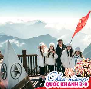 Du lịch Lễ 2/9 - Tour Du lịch Vịnh Hạ Long - Tràng An - Sapa từ Sài Gòn 2025