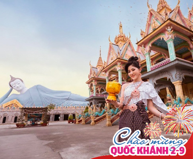 Du lịch Lễ 2/9 - Tour Mỹ Tho - Cần Thơ - Cà Mau - Bạc Liêu - Sóc Trăng từ Sài Gòn 2025