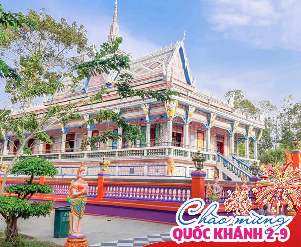 Du lịch Lễ 2/9 - Mỹ Tho - Châu Đốc - Cần Thơ - Cà Mau - Bạc Liêu - Sóc Trăng từ Sài Gòn 2025