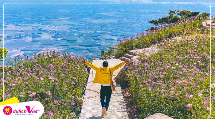 Du lịch Hè - Tour Tây Ninh -Núi Bà - Đỉnh Vân Sơn - Buffet năm châu từ Sài Gòn 2025