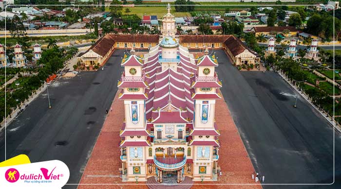 Du lịch Hè - Tour Tây Ninh -Núi Bà - Đỉnh Vân Sơn - Buffet năm châu từ Sài Gòn 2025