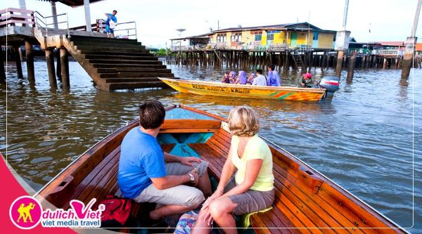 Làng nước nổi Kampong Ayer
