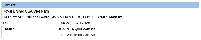 Biểu tượng Royal Brunei Airlines
