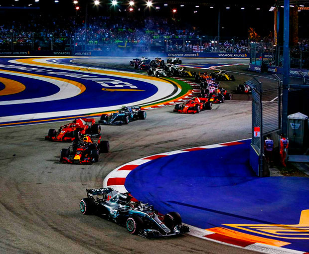 Free and Easy - Vé Singapore Grand Prix - Vé Grandstand 3 ngày