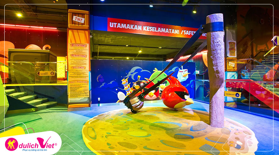 Free and Easy - Vé tham quan công viên Angry Birds