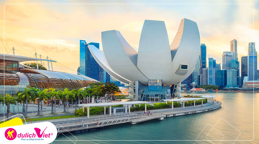 Free and Easy - Combo Gardens By The Bay + Đài quan sát Marina Bay Sands Skypark + Artscience Museum