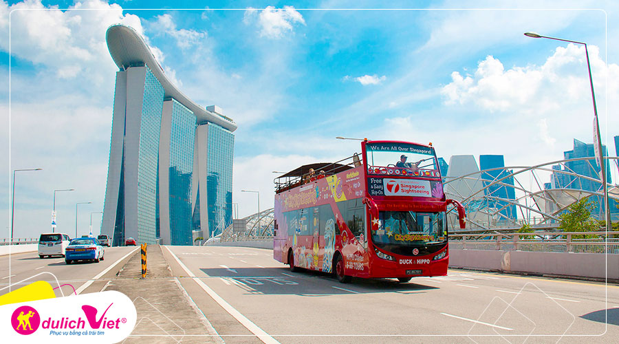 Free and Easy - Vé tham quan Singapore Hop-on Hop-off