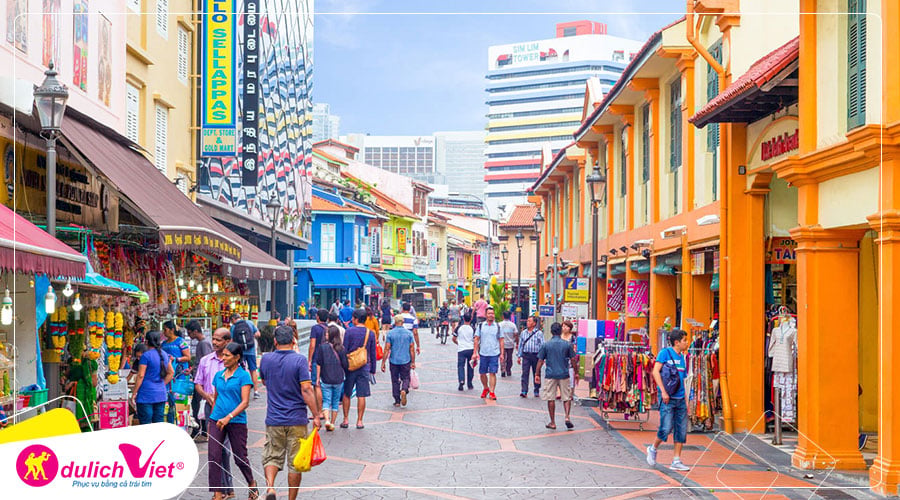 Free and Easy - Tour tham quan công viên Merlion + Vườn lan quốc gia và khu Tiểu Ấn