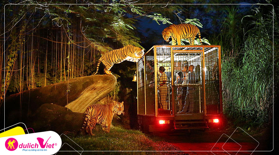 Free and Easy - Vé tham quan Night Safari Singapore giá tốt