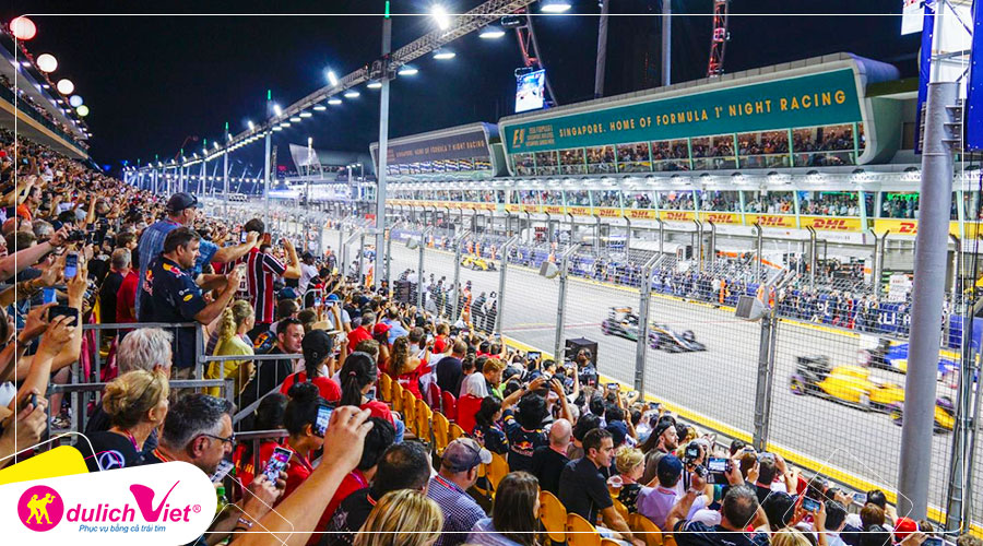 Free and Easy - Vé Singapore Grand Prix - Vé Grandstand 3 ngày