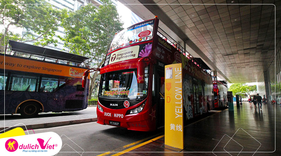 Free and Easy - Vé tham quan Singapore Hop-on Hop-off