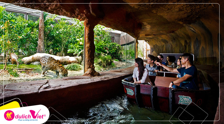 Free and Easy - Combo Singapore Night Safari và River Safari giá tốt