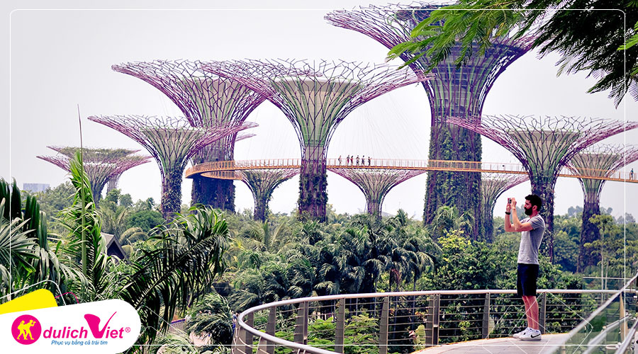 Free and Easy - Combo Gardens By The Bay + Đài quan sát Marina Bay Sands Skypark + Artscience Museum