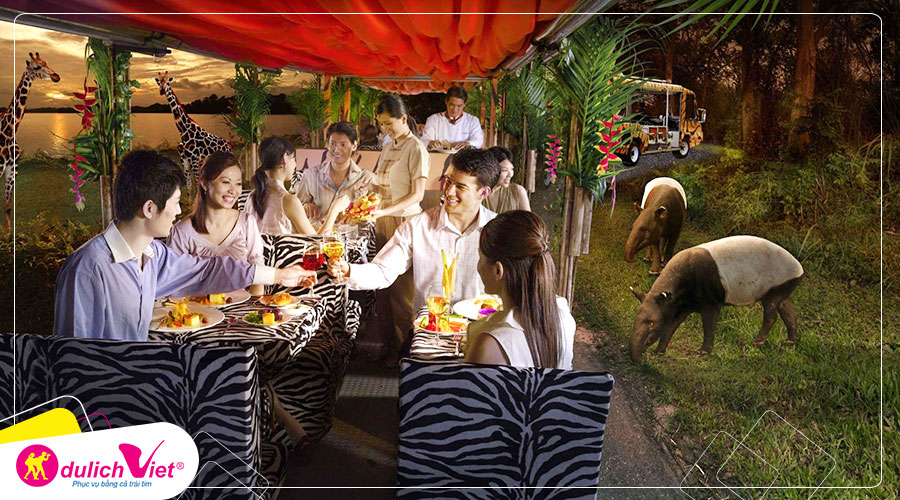 Free and Easy - Vé tham quan Night Safari Singapore giá tốt
